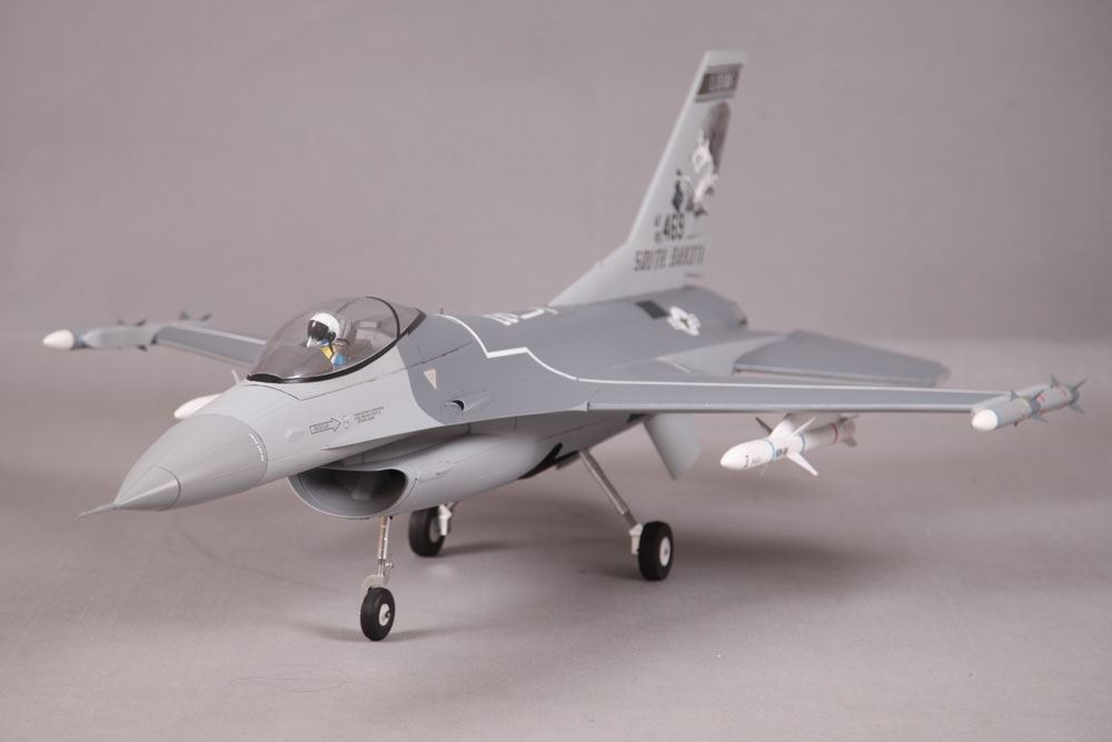 Fms F16 875Mm Jet Fighter 70Mm Edf Artf Grey W/O Tx/Rx/Batt