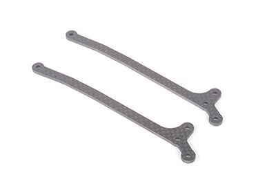 Schumacher C/F HD Rear Top Decks 2.5mm - CAT L1 pr