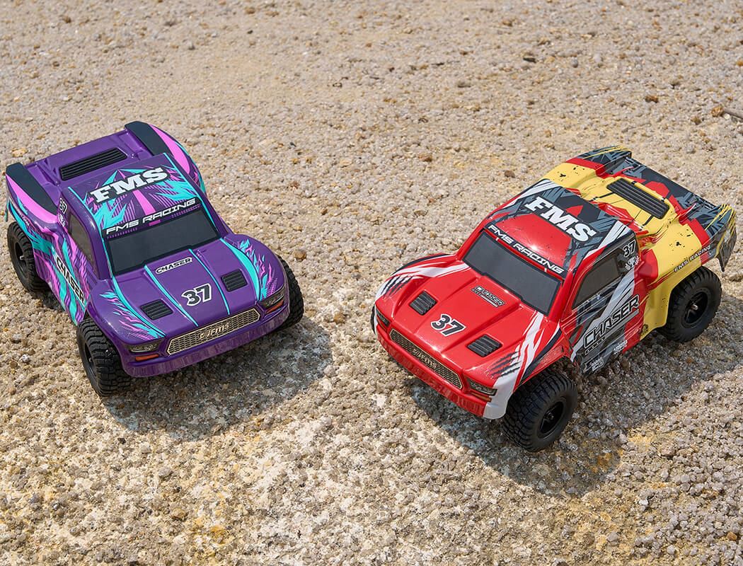 Fms Fsc24 1/24Th Chaser Truck Rtr - Red