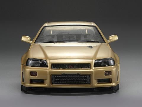 KILLERBODY NISSAN SKYLINE R34 195MM FINISHED BODY-GOLD