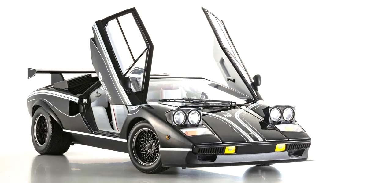 Kyosho 1:12 Lamborghini Countach Lp500R 1982 Black