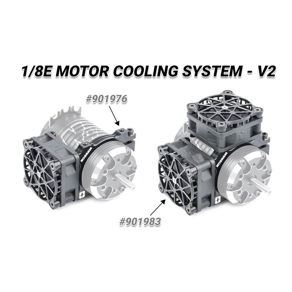 Nosram Alloy Safety Mesh V2 For 40Mm Fan - Black