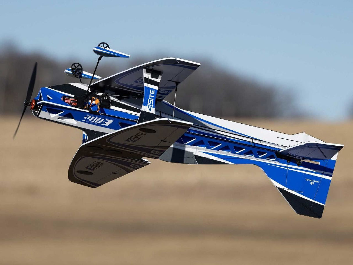 E Flite 4-Site 3D Ff (Flat Foamy) 800Mm Bnf Basic With As3X+ & Safe