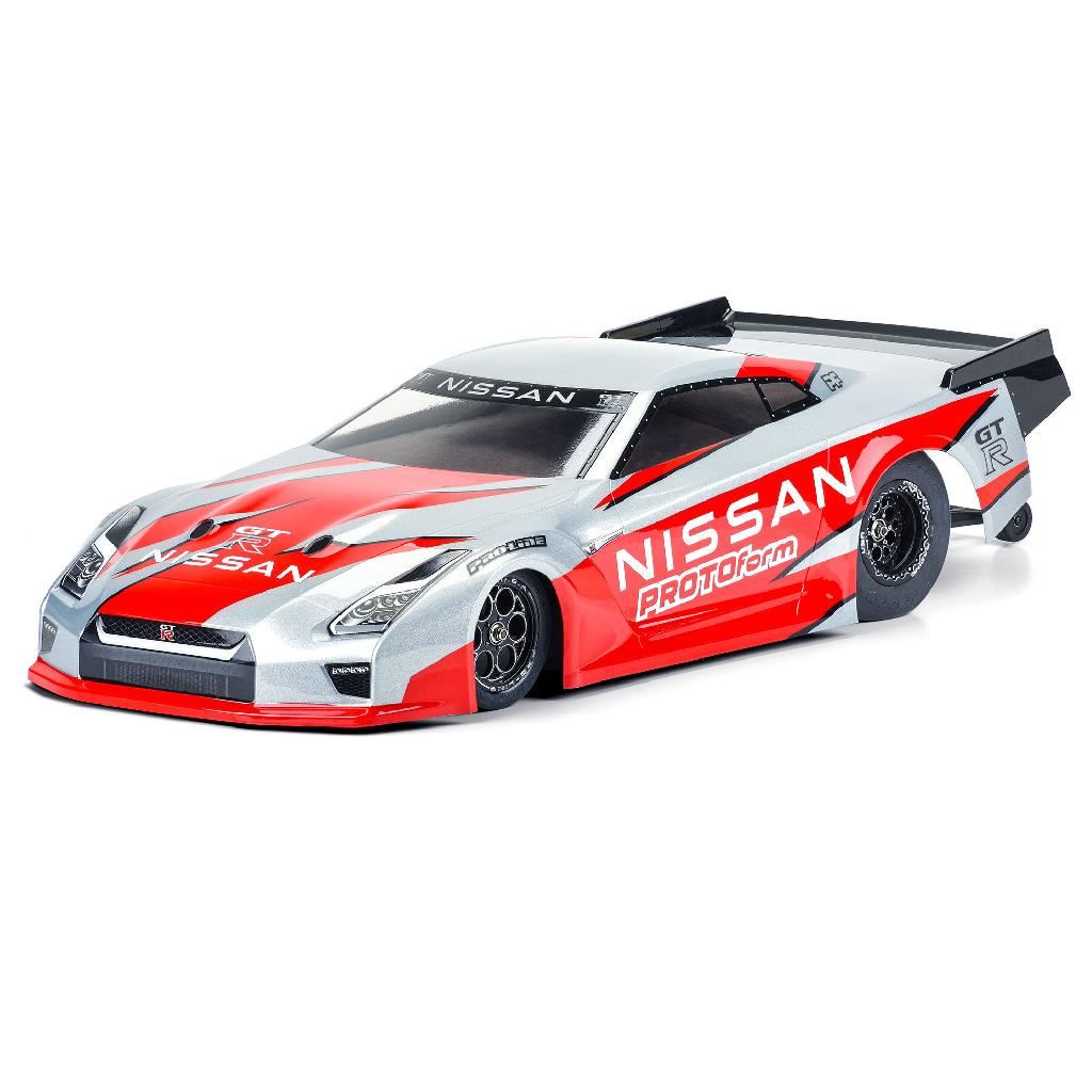 PRM 1/10 Nissan GT-R R35 Clear Body: Losi 22S Drag Car