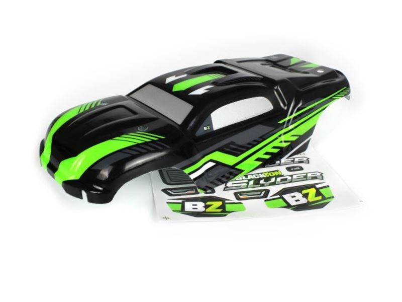 BlackZon Slyder ST Body - Black/Green