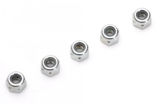 O.S. Nut with Nylon Insert M3 x 0.5 (5pcs)
