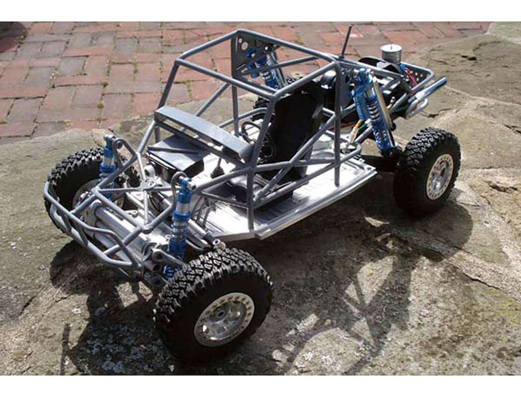 RC4WD KING OFF-ROAD SCALE PIGGYBACK SHOCKS W/FAUX RESERVOIR (100MM)