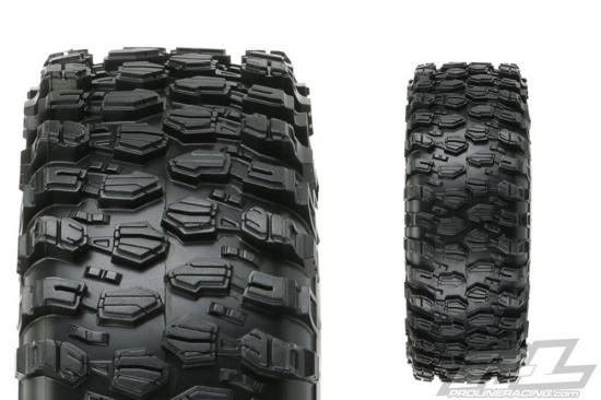 PROLINE HYRAX 1.9" G8 TYRES ON IMPULSE BLK/SILV B/LOCK WHEELS
