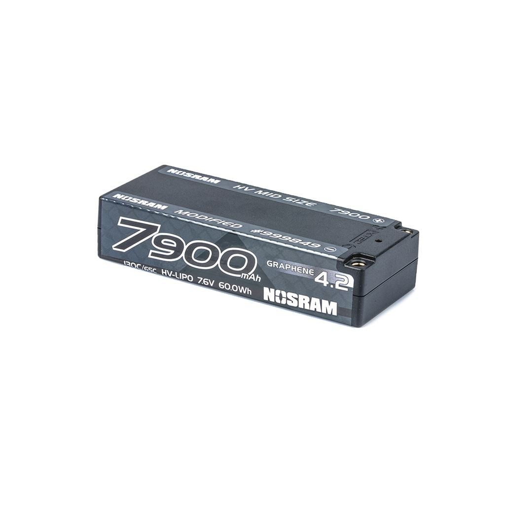 Nosram 7900Mah Hv Mid Size Modified Graph-4.2