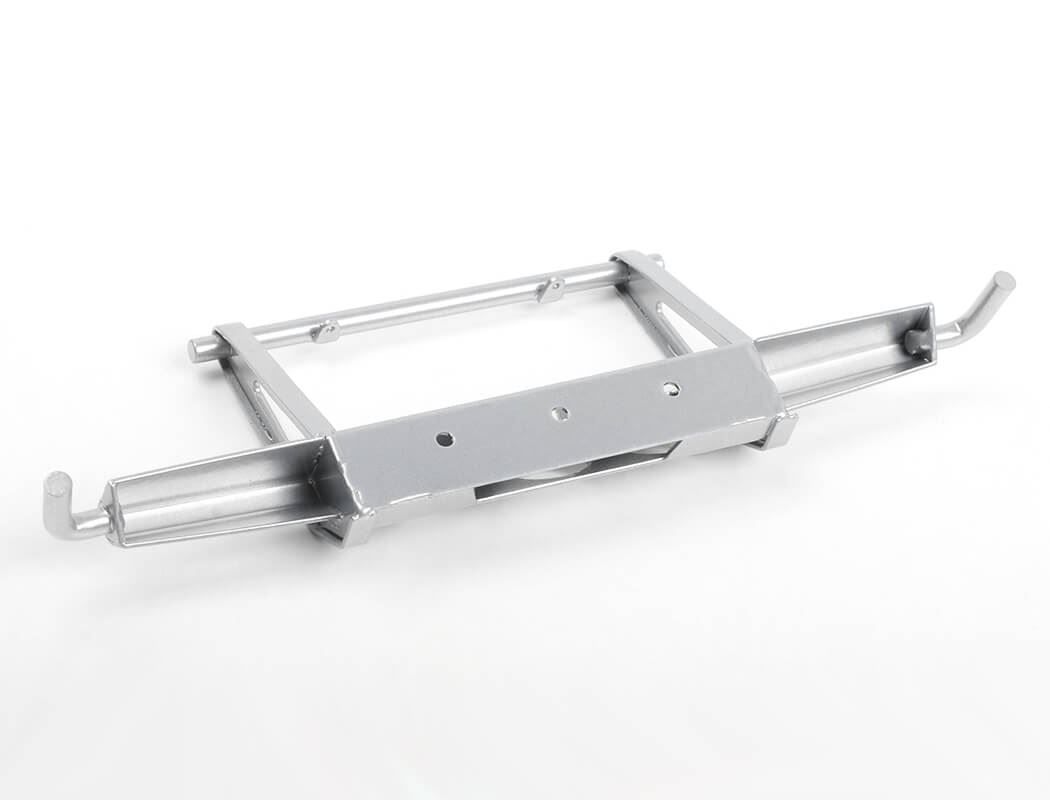 RC4WD SHIRYA FRONT WINCH BUMPER W/ LIGHTS FOR VANQUISH VS4-10 ORIGIN BODY (SILVER)