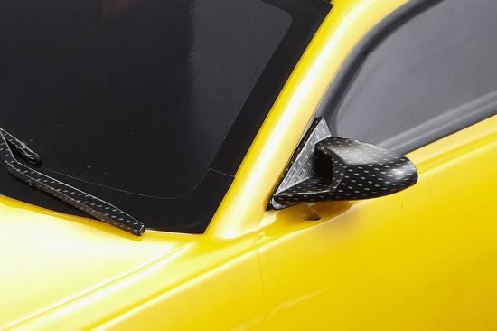 KILLERBODY 1/10 TC BASIC PLAST IC PARTS (CARBON FIBER FINISH)