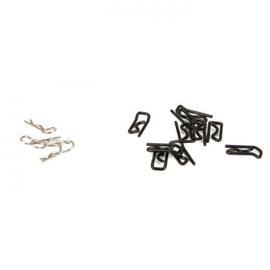 Losi Body Clip, Large (10) & Small (4): 1:5 4wd DB XL (Losi256005)