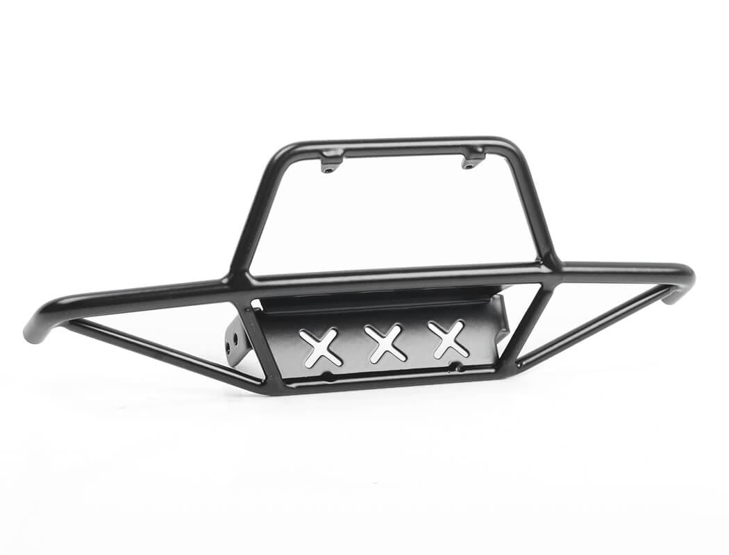 RC4WD TRI-X STEEL STINGER FRONT BUMPER W/IPF LIGHTS FOR VANQUISH VS4-10 ORIGIN BODY (BLACK)