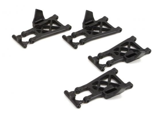 ECX Suspension Arm Set: 1/18 4WD All