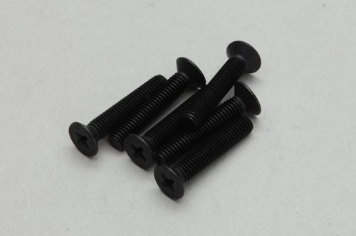 River Hobby Flat Head Inn.Hex.Screw M5x27(6Pcs)