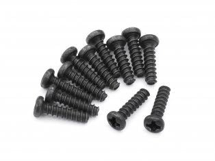 BlackZon Pan head Self Tapping Screws PBHO2*8mm