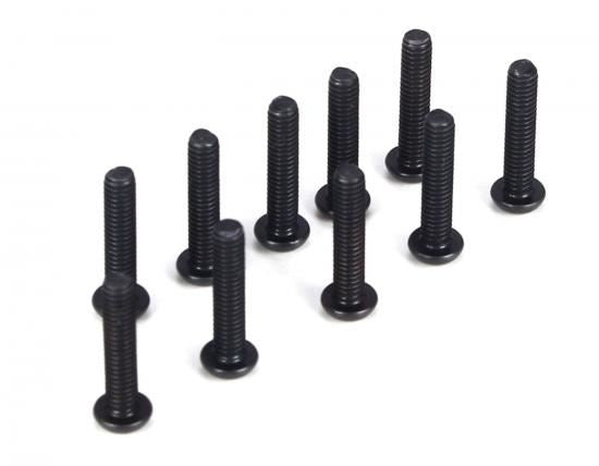 TLR Button Head Screws, M2.5 x 12mm (10)
