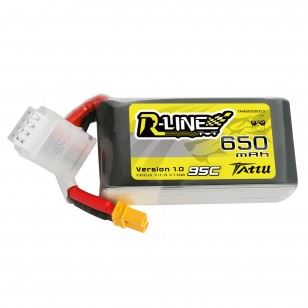 Gens Ace Tattu R-Line 650mAh 11.1V 3S1P 95C Lipo Battery
