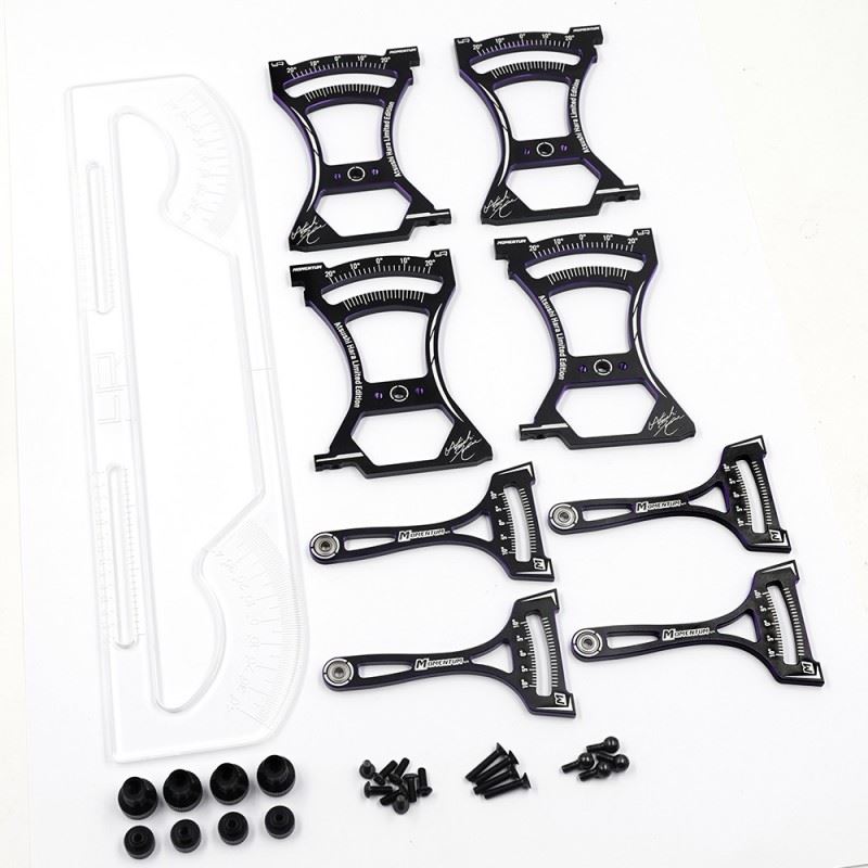 Yeah Racing Momentum 7075 Aluminum Set Up System V2 For 1/10 On Road Chassis (Limited Edition)