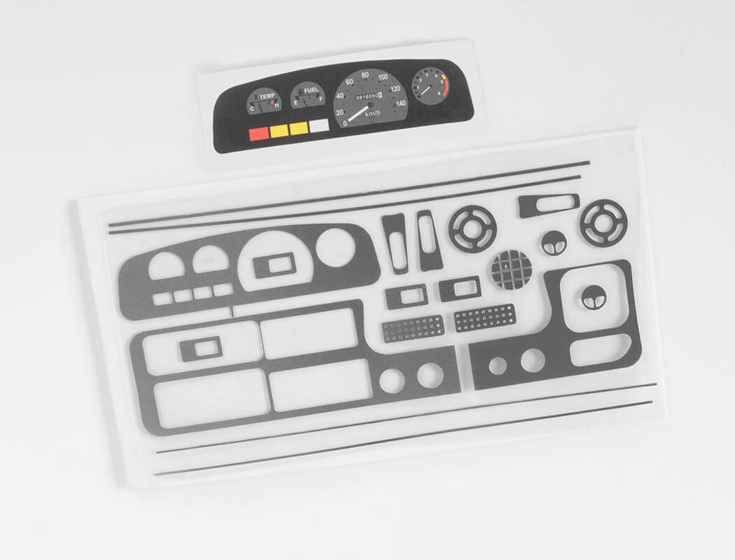 RC4WD MOJAVE II TWO DOOR COMPLETE INTERIOR W/METAL DETAILS