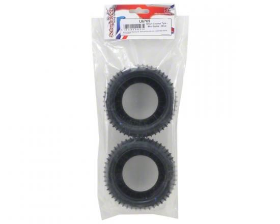 Schumacher Short Course Tyre - Mini Spike - Blue