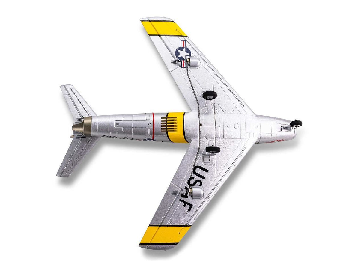E Flite UMX F-86 Sabre 30mm EDF Jet BNF Basic with AS3X and SAFE Sel