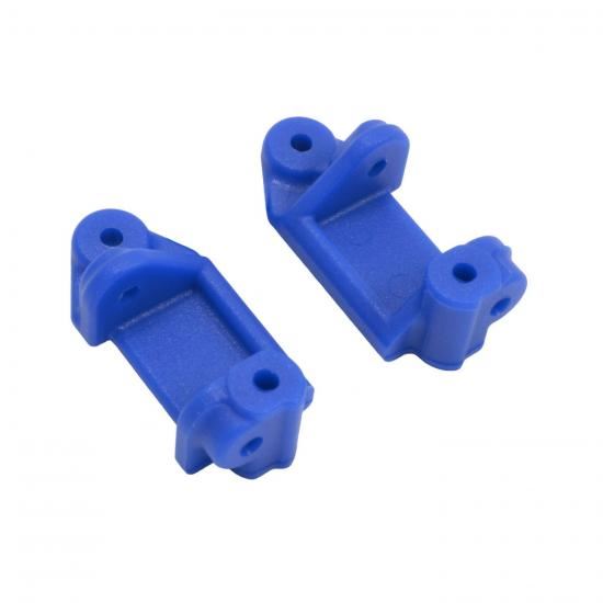 RPM CASTER BLOCKS TRAXXAS ELEC BLU STAMPEDE, RUSTLER, SLASH, BANDIT