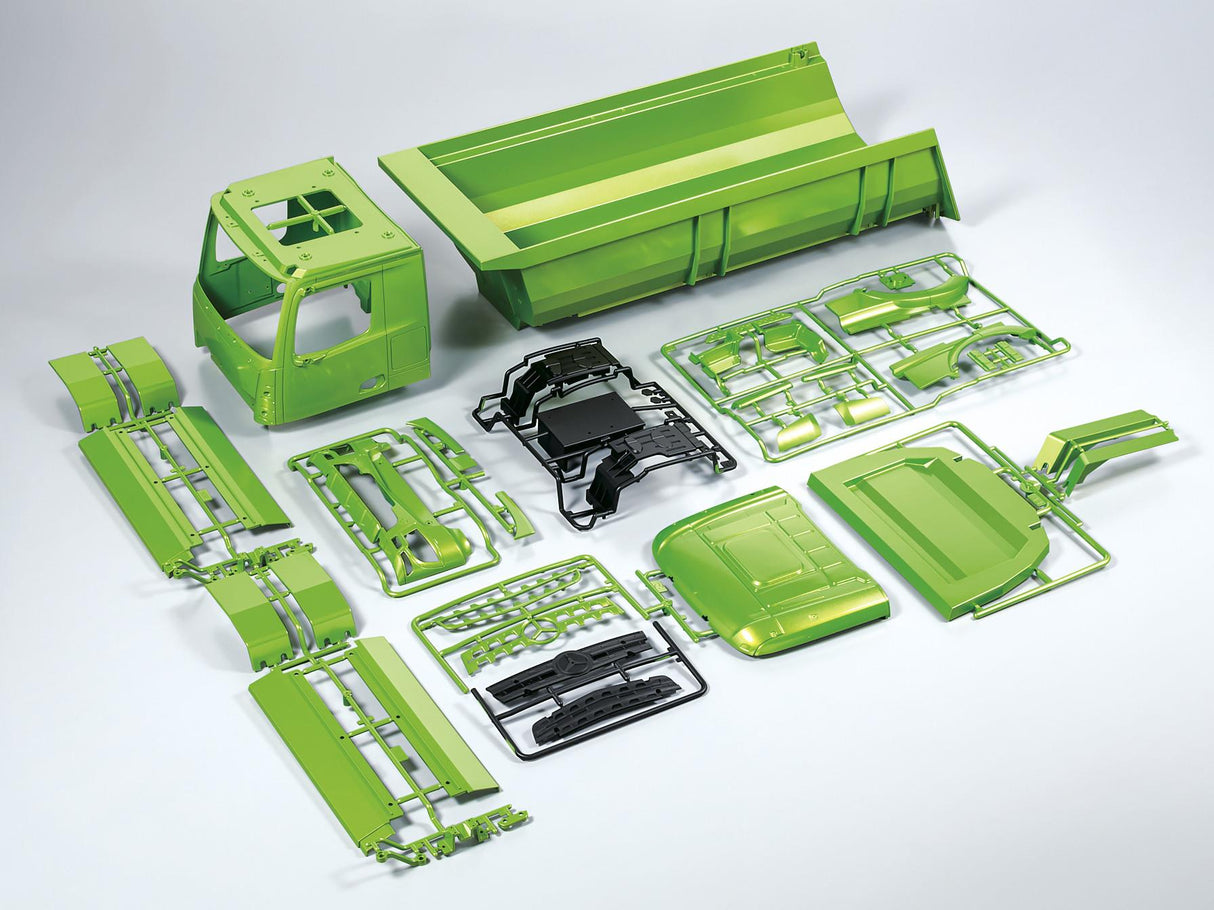 Tamiya Mercedes-Benz Arocs 4151 8X4 Tipper Truck (Candy Green Edition)