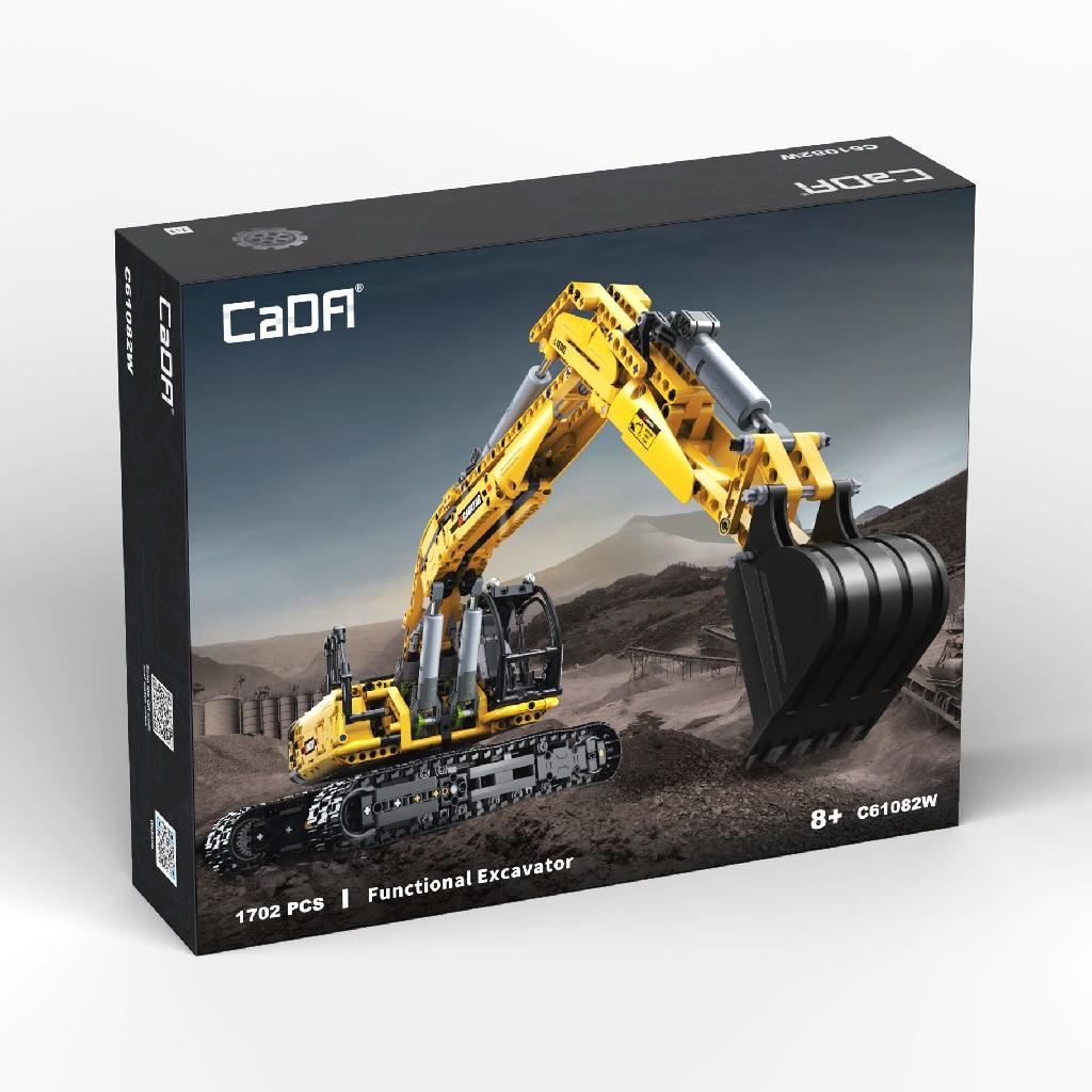 Cada Functional Excavator - 1702 Pcs