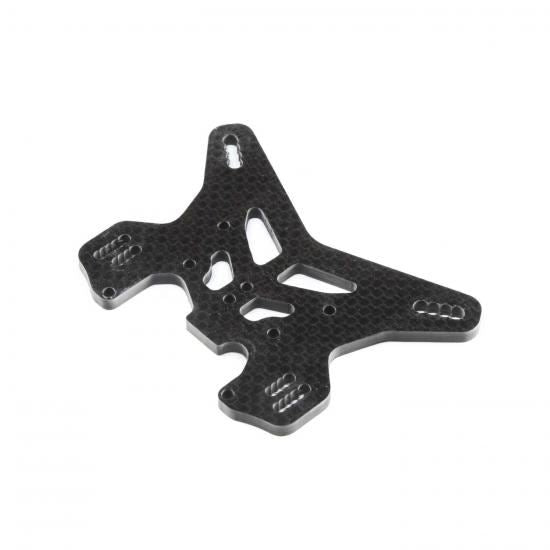 TLR Carbon Rear Shock Tower: 8/E 4.0