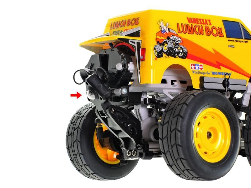 Tamiya Wheelie Bar Ball Caster for SW-01