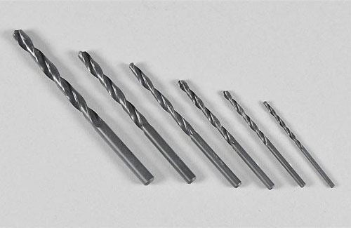 FG Modellsport Twist Drill 2.5/3.3/4.2/5/6/6.8 (6)