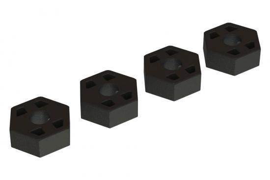 ARRMA Composite Wheel Hex 14mm Set (4) 4x4