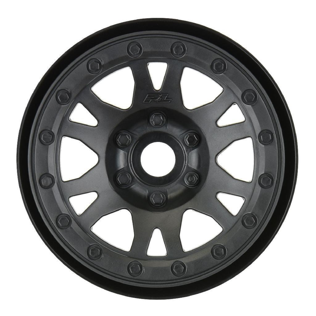 Proline 1/10 Impulse F/R 2.2In 12mm Crawler Wheels (2) Black