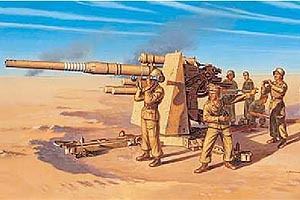 Italeri 8.8Cm Flak 37 Aa Gun Disc