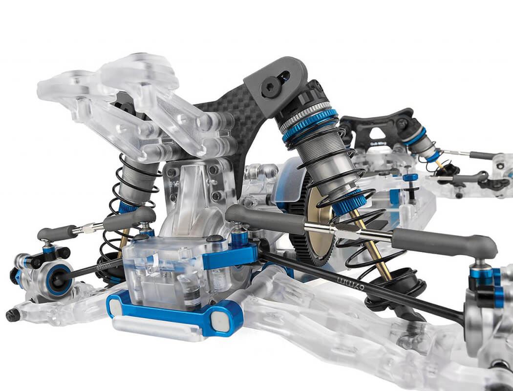 TEAM ASSOCIATED RC10B6.4CC COLLECTORS CLEAR EDITION KIT