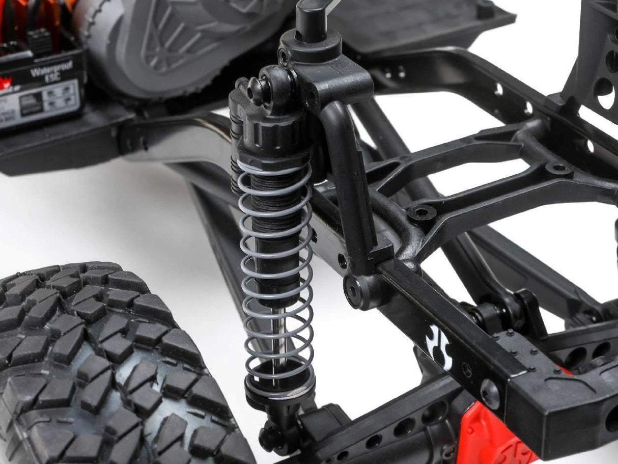 Axial 1/10 SCX10 II Deadbolt 4WD Brushed RTR, Blue