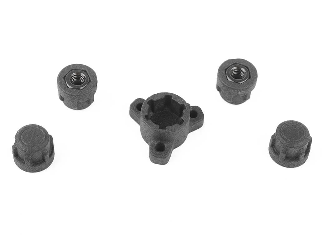 RC4WD APIO 1.55 BEADLOCK WHEELS (BLACK)