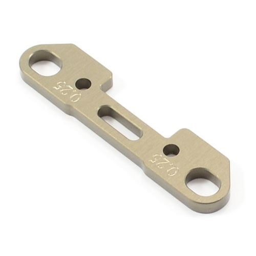 HOBAO VS CNC ALUM REAR LOWER ARM HOLDER 0.25 DEG. - RR.