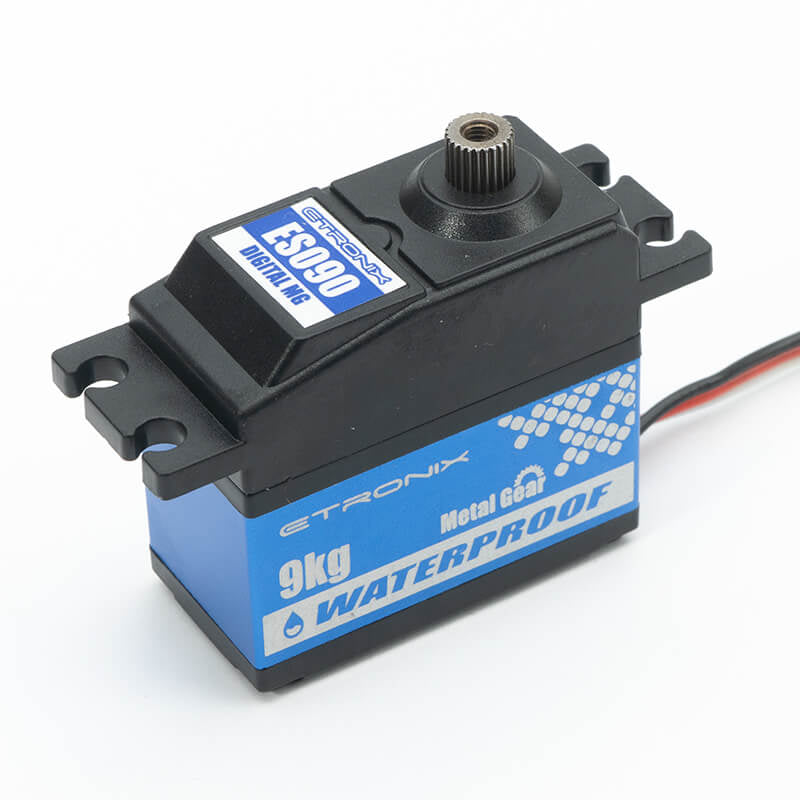 Etronix Es090 9Kg/0.13S Std Size Waterproof Mg Servo