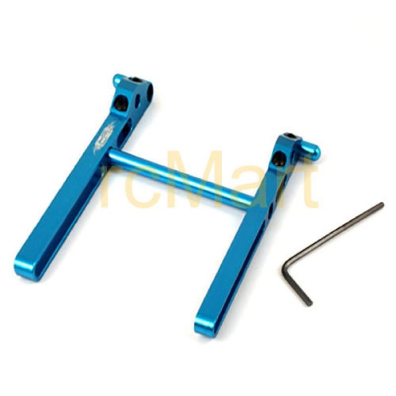 Yeah Racing Aluminum Transmitter Stand For JR, Spektrum Stick Transmitter (BU)