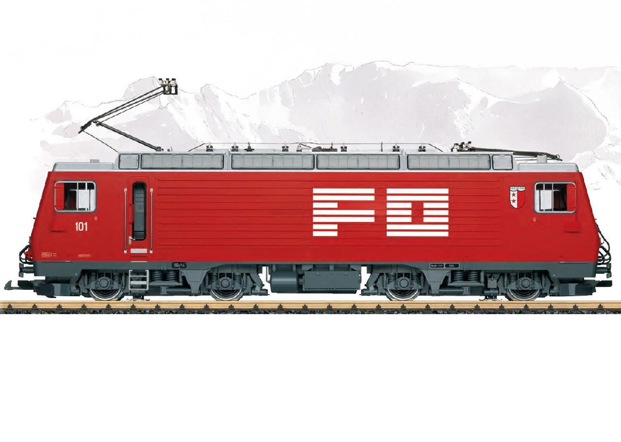 Lgb Fo Electric Loco Hge 4/4 Ii Ep. V