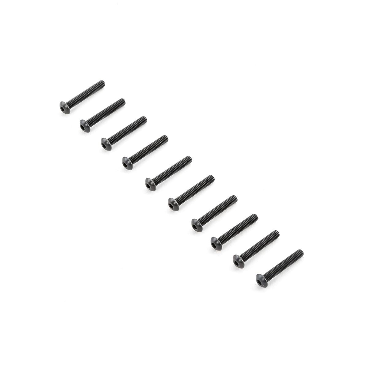 TLR Button Head Screws M4x25mm (10)