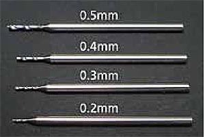 Tamiya Fine Pivot Bit 0.2mm Shank 1mm