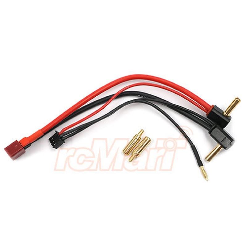 Yeah Racing Right Angle Type Balance Charge Cable w/ T Plug