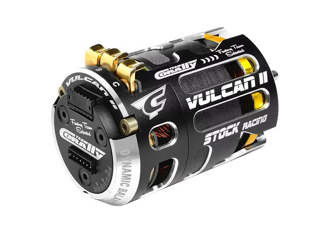 CORALLY VULCAN II STOCK SENS. COMPETITION BRUSHLESS MOTOR 13.5T
