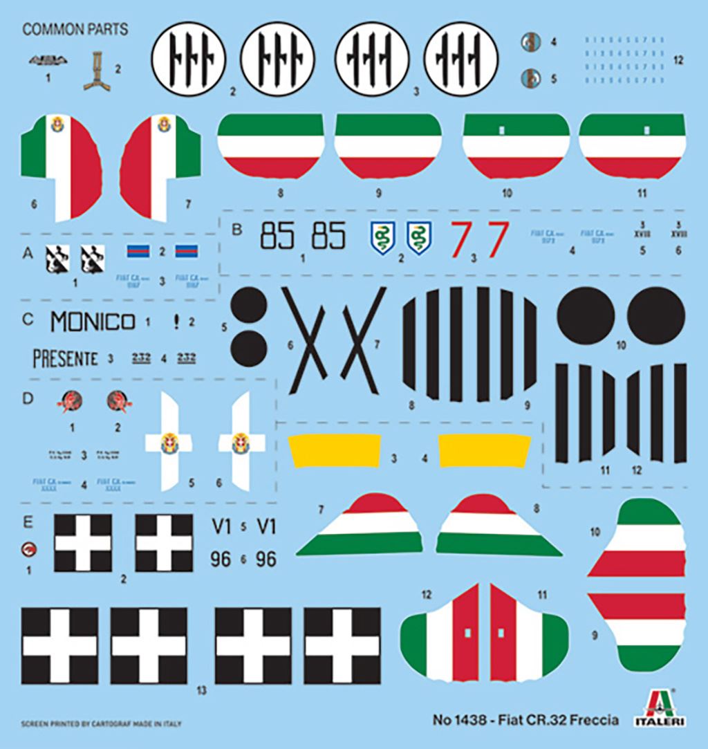 Italeri Fiat CR 32 Freccia