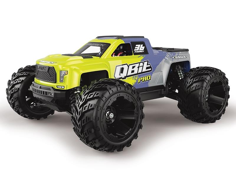 Maverick Qbit MT Pro 1/16th Monster Truck - Fluoro Green