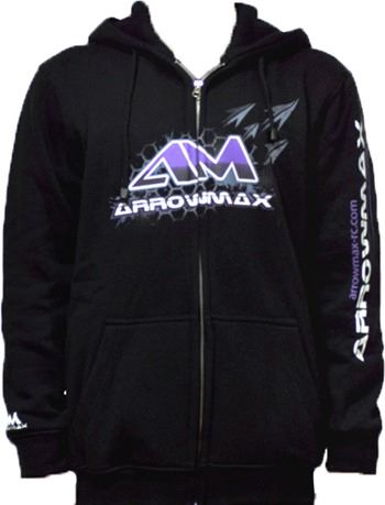 arrowmax Sweater Hooded - Black (XXL)