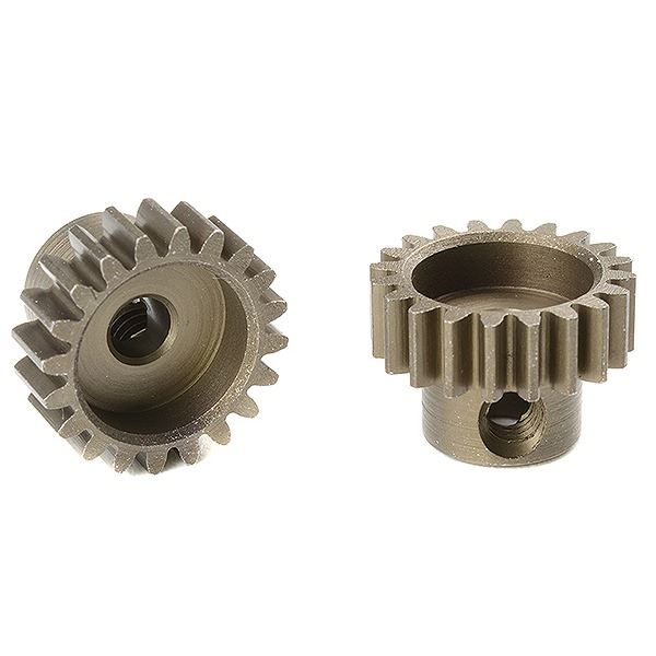Corally M0.6 Pinion Short Hardened Steel 20 Teeth Shaft Dia. 3.17mm